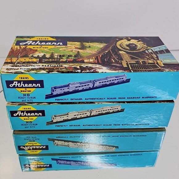 HO Athearn Ready To Run Train Freight Box Car & Caboose W/ Boxes Vintage Set 2 - Picture 9 of 11